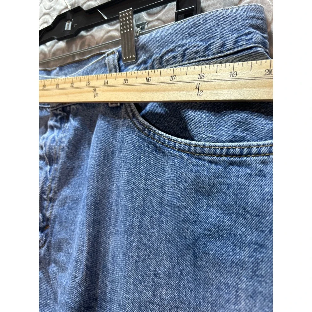 UBX Jeans Mens 40/30 Regular Fit Blue Denim Straight‎ Leg Casual Pants